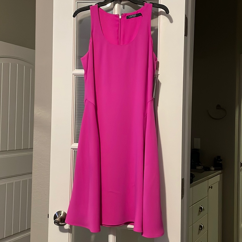 Ralph Lauren fuchsia dress